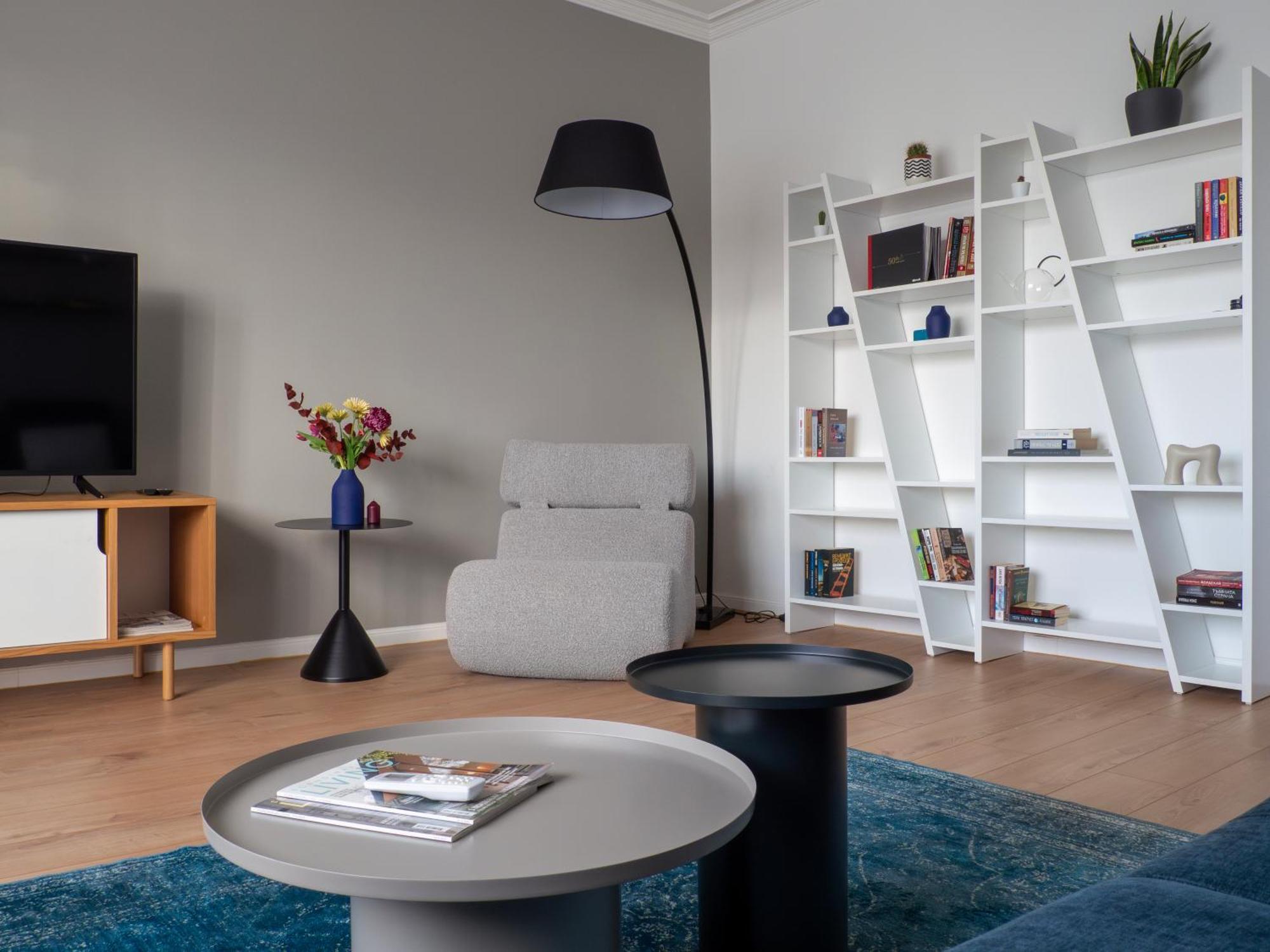 Central Apartment Parking Two Bedrooms Sky Terrace 索菲亞 外观 照片